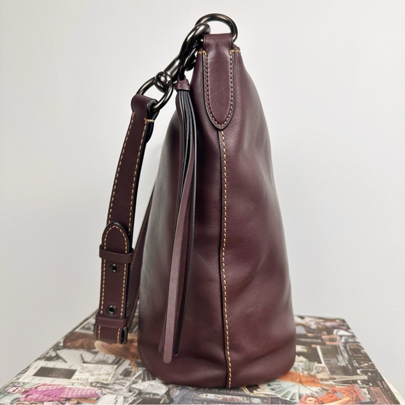 Coach 1941 Duffle Leather Bag Oxblood Rare Original Archive - Picture 6 of 9